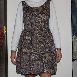 Floral Babydoll Button Up Dress